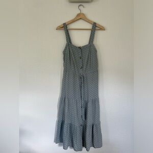 Luxology Tiered Midi Dress